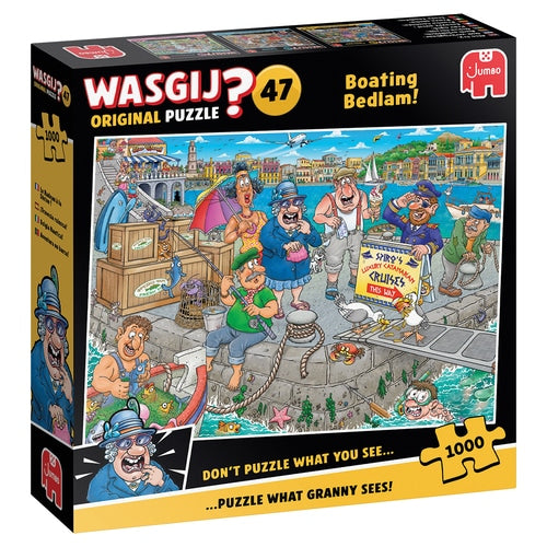 Wasgij Original 47 – De Boot In! | 1000 stukjes puzzel