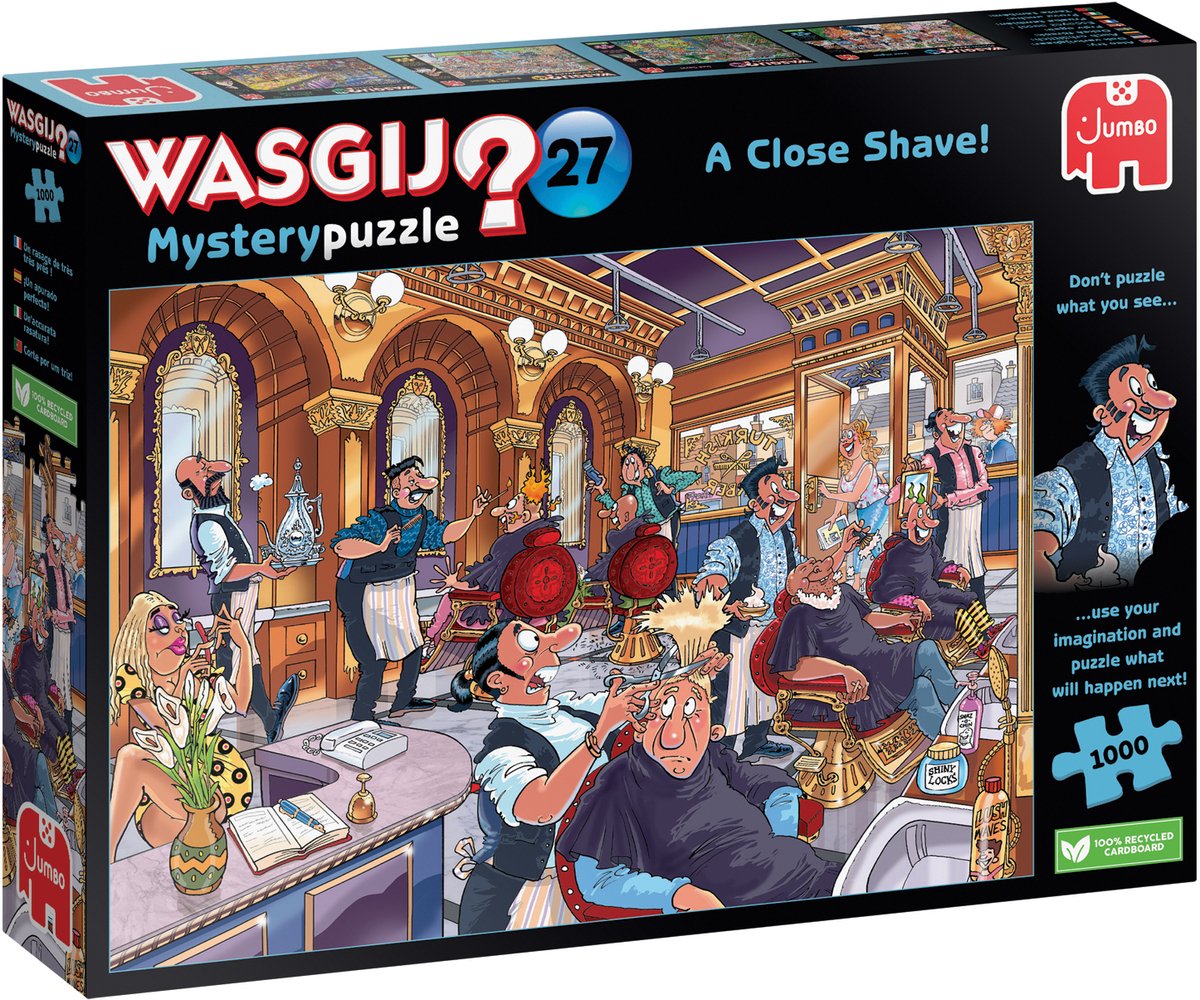 Wasgij Mystery 27 – Vlam In De Pan! Puzzel 1000 Stukjes